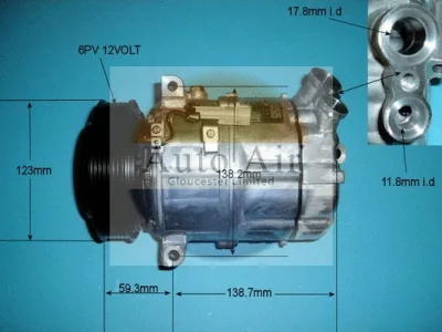 14-2056 AUTO AIR GLOUCESTER Компрессор, кондиционер