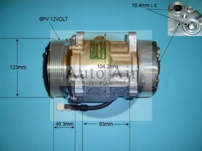 14-7486 AUTO AIR GLOUCESTER Компрессор, кондиционер