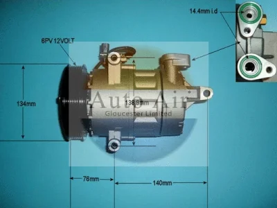 14-8147P AUTO AIR GLOUCESTER Компрессор, кондиционер