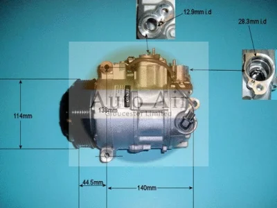 14-9660 AUTO AIR GLOUCESTER Компрессор, кондиционер