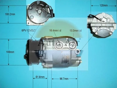 14-9662P AUTO AIR GLOUCESTER Компрессор, кондиционер