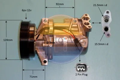 14-9672P AUTO AIR GLOUCESTER Компрессор, кондиционер