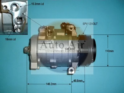 14-9722R AUTO AIR GLOUCESTER Компрессор, кондиционер