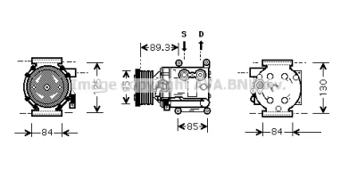 FDK402 AVA Компрессор, кондиционер