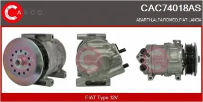 CAC74018AS CASCO Компрессор, кондиционер