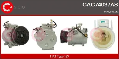 CAC74037AS CASCO Компрессор, кондиционер