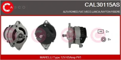 CAL30115AS CASCO Генератор