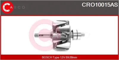 CRO10015AS CASCO Ротор, генератор