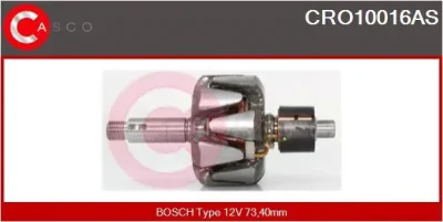 CRO10016AS CASCO Ротор, генератор
