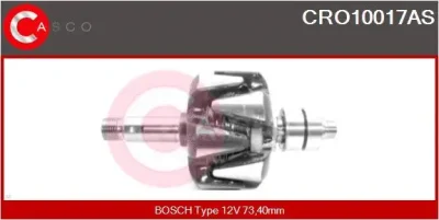 CRO10017AS CASCO Ротор, генератор