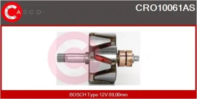 CRO10061AS CASCO Ротор, генератор