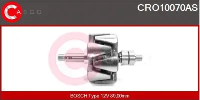 CRO10070AS CASCO Ротор, генератор