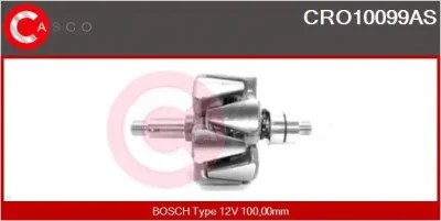CRO10099AS CASCO Ротор, генератор