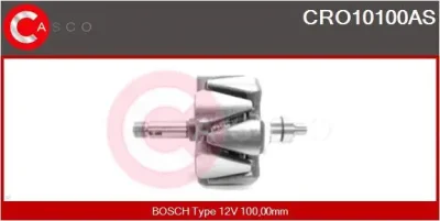 CRO10100AS CASCO Ротор, генератор