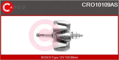 CRO10109AS CASCO Ротор, генератор