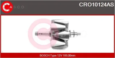 CRO10124AS CASCO Ротор, генератор