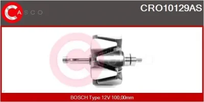 CRO10129AS CASCO Ротор, генератор