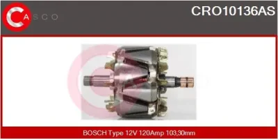 CRO10136AS CASCO Ротор, генератор