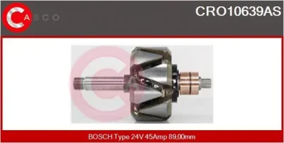 CRO10639AS CASCO Ротор, генератор
