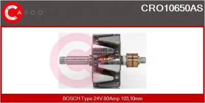 CRO10650AS CASCO Ротор, генератор