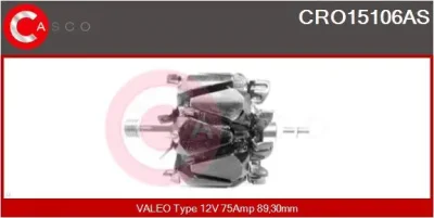 CRO15106AS CASCO Ротор, генератор