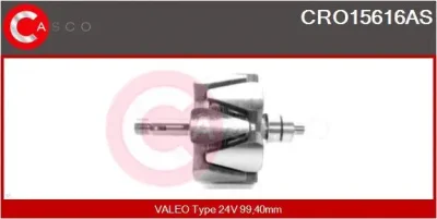 CRO15616AS CASCO Ротор, генератор