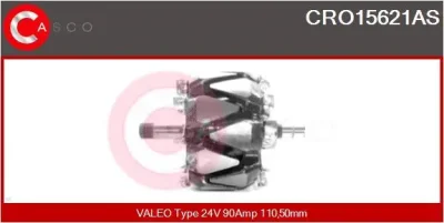 CRO15621AS CASCO Ротор, генератор
