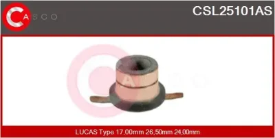 CSL25101AS CASCO Контактное кольцо, генератор