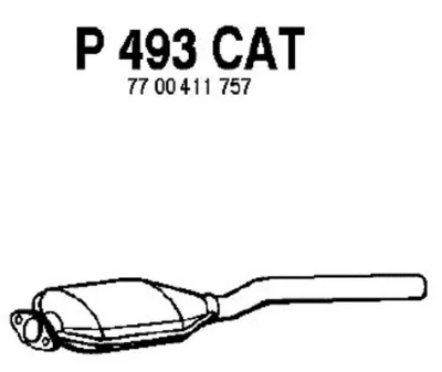 P493CAT FENNO Катализатор