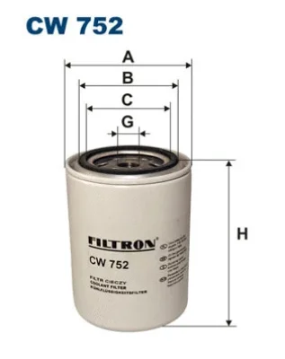 CW752 FILTRON Фильтр охлаждающей жидкости