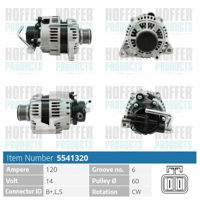 H5541320 HOFFER Генератор