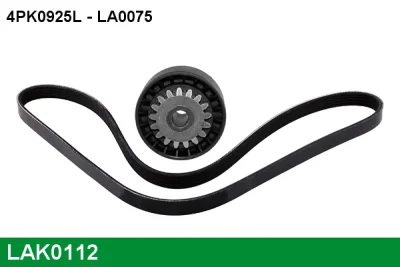 LAK0112 LUCAS Поликлиновой ременный комплект