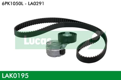 LAK0195 LUCAS Поликлиновой ременный комплект