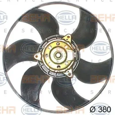 8EW 009 158-501 BEHR/HELLA/PAGID Вентилятор охлаждения радиатора