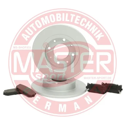 201003080 MASTER-SPORT GERMANY Комплект тормозов, дисковый тормозной механизм