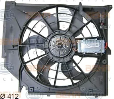 Вентилятор охлаждения радиатора BEHR/HELLA/PAGID 8EW 351 038-391