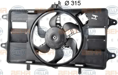 8EW 351 039-471 BEHR/HELLA/PAGID Вентилятор охлаждения радиатора