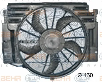 Вентилятор охлаждения радиатора BEHR/HELLA/PAGID 8EW 351 040-661