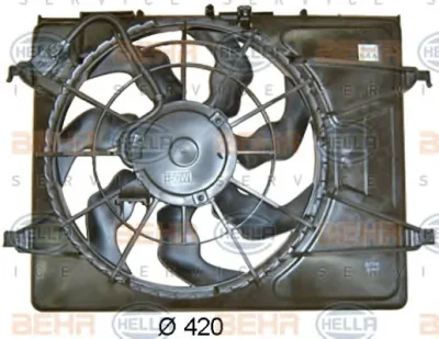 8EW 351 043-351 BEHR/HELLA/PAGID Вентилятор охлаждения радиатора