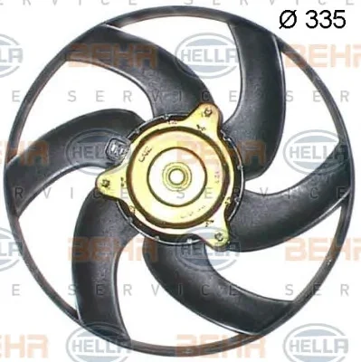 8EW 351 043-511 BEHR/HELLA/PAGID Вентилятор охлаждения радиатора