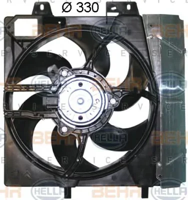 8EW 351 043-551 BEHR/HELLA/PAGID Вентилятор охлаждения радиатора