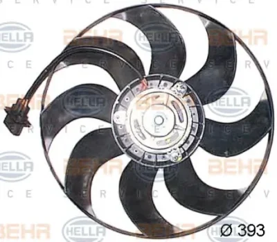 8EW 351 043-561 BEHR/HELLA/PAGID Вентилятор охлаждения радиатора