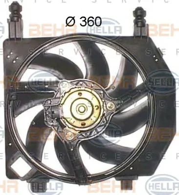 8EW 351 043-581 BEHR/HELLA/PAGID Вентилятор охлаждения радиатора