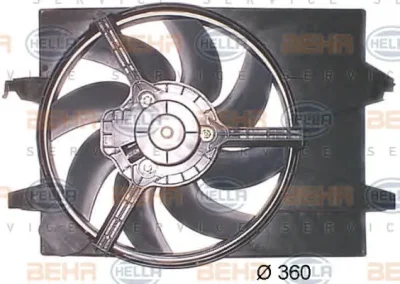 8EW 351 043-671 BEHR/HELLA/PAGID Вентилятор охлаждения радиатора