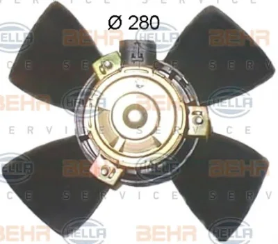 8EW 351 044-051 BEHR/HELLA/PAGID Вентилятор охлаждения радиатора