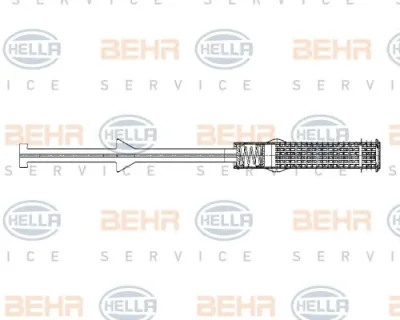 8FT 351 198-434 BEHR/HELLA/PAGID Осушитель кондиционера