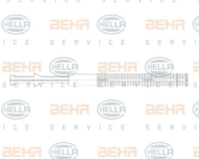 8FT 351 198-561 BEHR/HELLA/PAGID Осушитель кондиционера