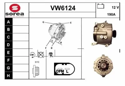 VW6124 SERA Генератор