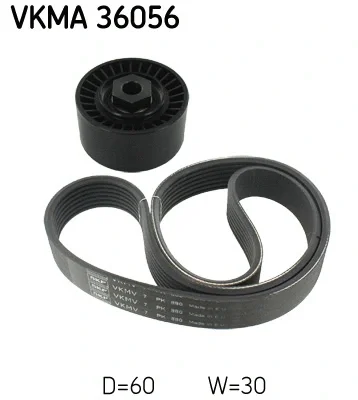VKMA 36056 SKF Поликлиновой ременный комплект
