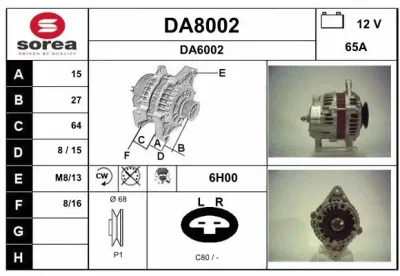 DA8002 SNRA Генератор